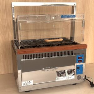 焼き芋機の正面、TJO-100L