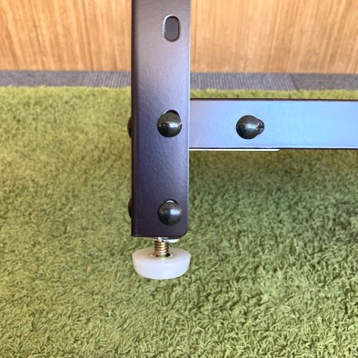 焼き芋機用のスチール置台